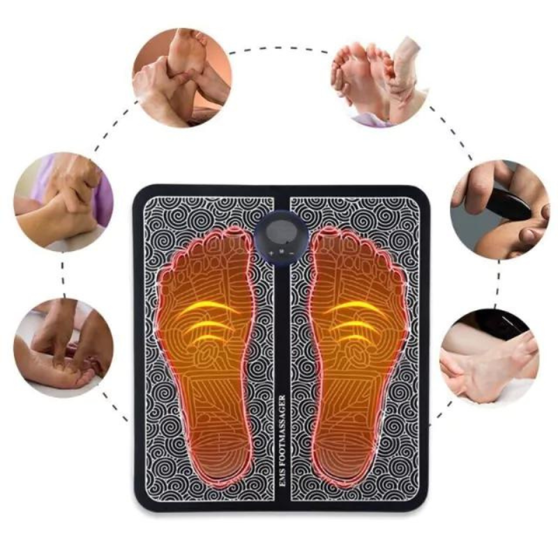 FootEase Pro: Massageador Alívio Imediato de Dores e Inchaços