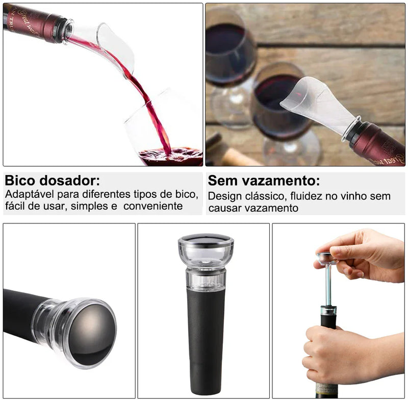 Smart Sipper Abridor Automático para Vinhos