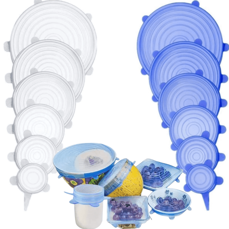 SealFlex - Tampas de Silicone Universal Super Elástico