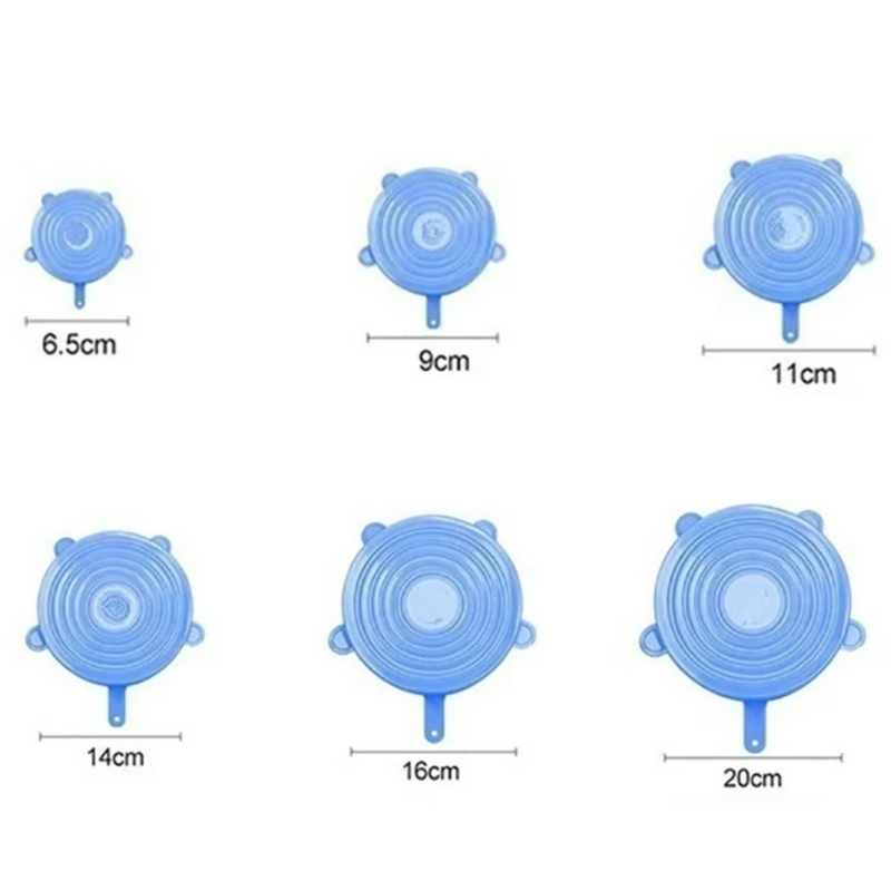 SealFlex - Tampas de Silicone Universal Super Elástico