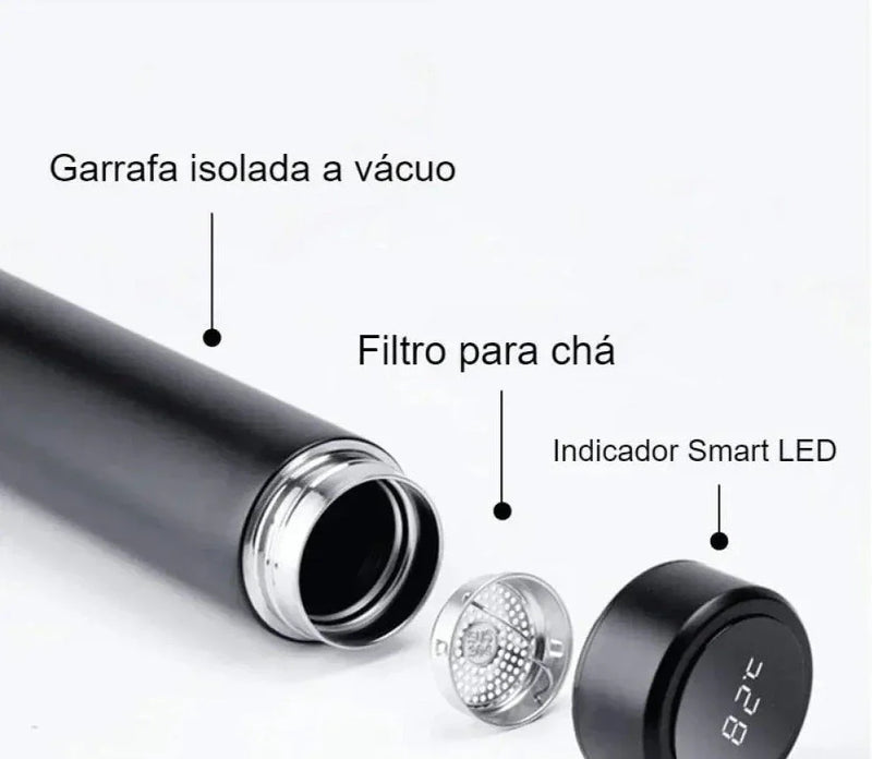 TermoGenius 500 - Garrafa Térmica Inteligente de 500ml